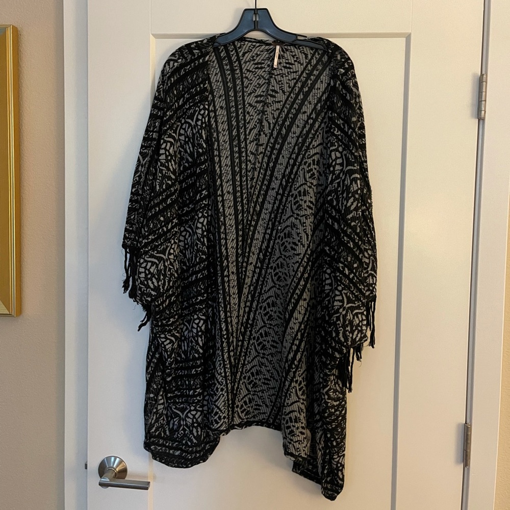 Free People Fringe Kimono